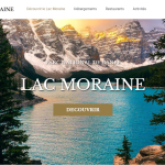 Site officiel du Lac moraine