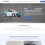 Site internet Coveringvoiture.be